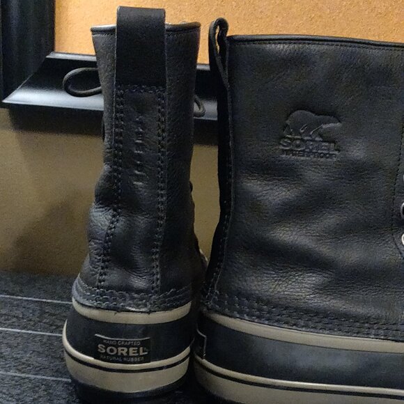 Sorel 1964 Premium T Snow Boots Waterproof Black Men's SIZE 9 - Picture 10 of 11